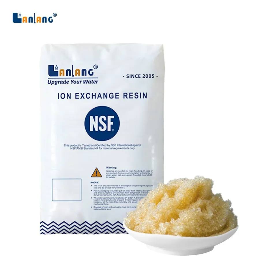 NSF Certificate Strong Acid Cation Resin For Water Softener